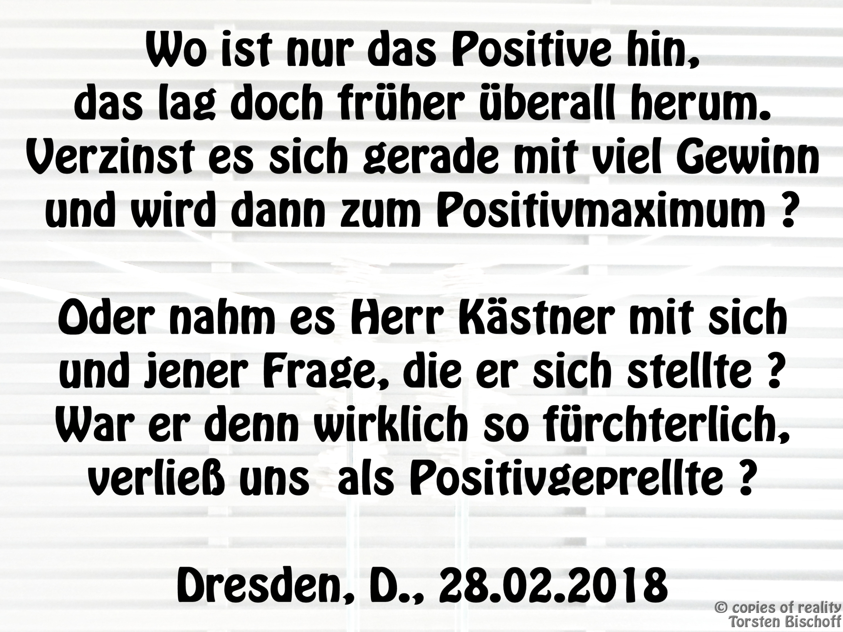 Bildgedicht: Wohin