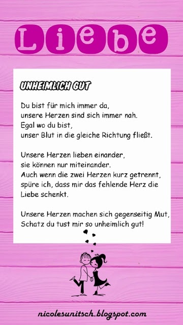 Bildgedicht: Unheimlich gut