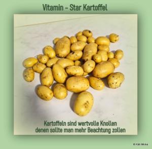 Vorschau Bildgedicht: Vitamin-Star ist die Kartoffel